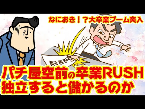 【なにおき】パチ屋から独立すると、やっぱり儲かるの？【卒業ブーム】 サムネイル