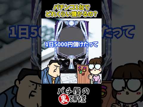 【意外に少額？】パチ屋って一台あたり、1日いくら稼ぐのか？ サムネイル