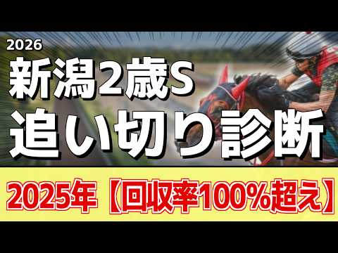 追い切り解説！【新潟2歳ステークス2026】インカルナータ、レッチュベルクなどの状態はどうか？調教S評価は2頭！