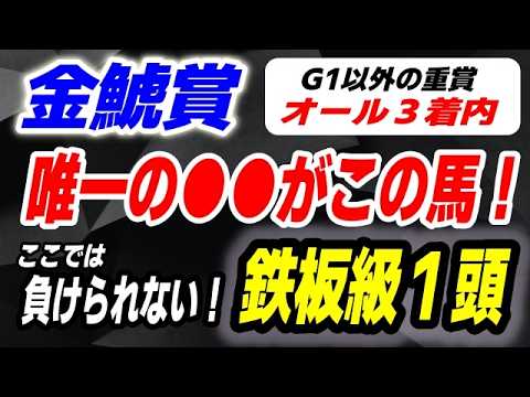 金鯱賞2026【鉄板級１頭】G1以外の重賞オール３着内！ サムネイル