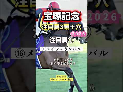 宝塚記念 競馬 shorts サムネイル