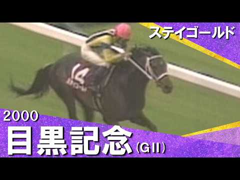 【名バイプレーヤーが武豊騎手と掴んだ初タイトル】2000年目黒記念 (ＧⅡ)  ステイゴールド【カンテレ公式】