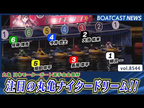 注目の丸亀ナイタードリームを制したのは誰だ!?│BOATCAST NEWS 2026年4月18日│ サムネイル