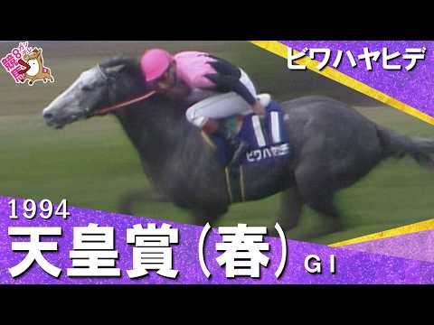 1994年 天皇賞(春)ＧⅠ ビワハヤヒデ　実況：杉本清【カンテレ公式】 サムネイル