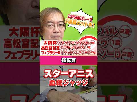 【桜花賞 2026】1番人気想定スターアニスは信頼できる!? 大阪杯も高松宮記念もズバリ水上学の有力馬ジャッジ 競馬… サムネイル