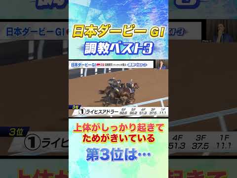 日本ダービー高橋賢司TMの調教ベスト３は！？ 競馬  日本ダービー 追い切り サムネイル