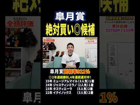 皐月賞2026！ロブチェンの評価は！？競馬 競馬予想 馬券 皐月賞 おすすめ shorts サムネイル