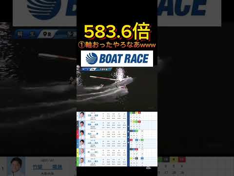 【桐生競艇】2026年1月23日の最高配当レース！！5頭1軸はおったやろなあwww ボートレース 競艇 shorts… サムネイル