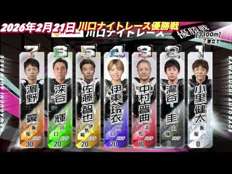 2026年2月20日【8R優勝戦】川口ナイトレース最終日 サムネイル
