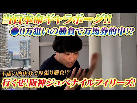 【阪神ジュベナイルフィリーズ】当日本命ギャラボーグ!!土曜の的中分で厚張り〇〇万円狙いの勝負!! サムネイル