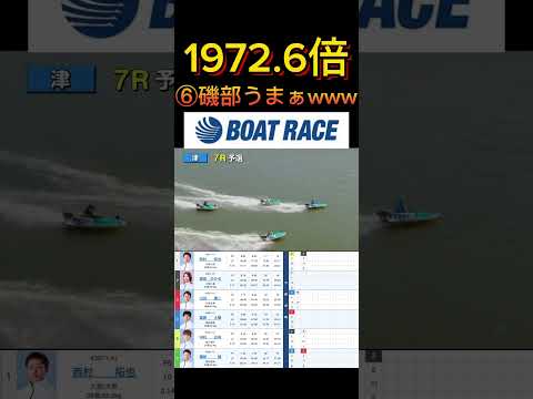 【津競艇】2026年4月3日の最高配当レース！！⑥磯部うまぁwwww ボートレース 競艇 short shorts s… サムネイル