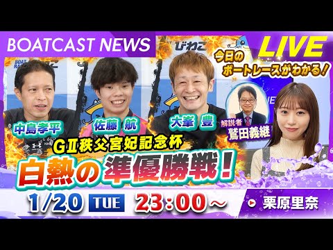 BOATCAST NEWS｜びわこ GⅡ秩父宮妃記念杯 白熱の準優勝戦バトル！｜火曜企画「週刊高配当」