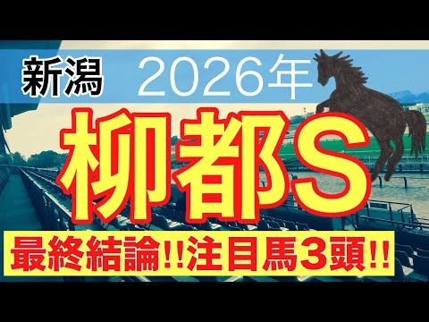 【柳都ステークス2026】蓮の競馬予想(最終結論)〜2連続ビタ予想中