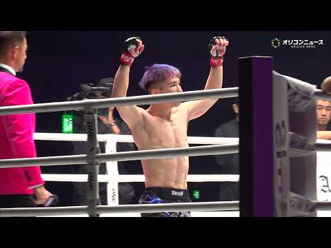 【ONE】永井奏多、激戦の末に神部篤坊を下す！判定発表でまさかの名前ミスも…『ONE SAMURAI 1』試合後リング… サムネイル