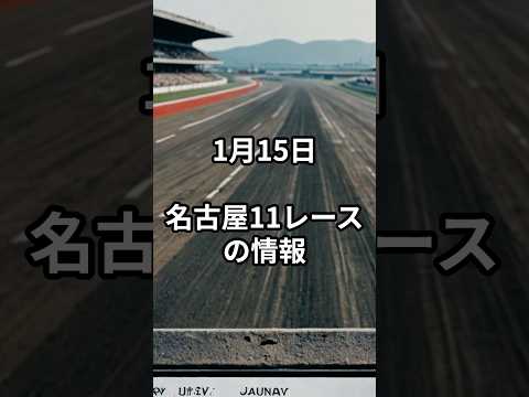 1月15日の新春ペガサスカップ推奨馬 サムネイル