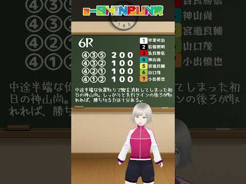 5/11 二日目 1,6,7をワンコイン予想 回収率は66% そろそろ盛り返したいところ ｅ－ＳＨＩＮＢＵＮ賞 サムネイル