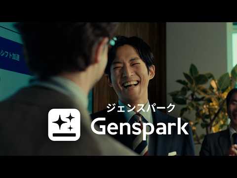松坂桃李にとって“〇〇さえあればいい”ものとは「帰る家さえあれば…」　Genspark新TVCM「プレゼン」篇「プロダ… サムネイル
